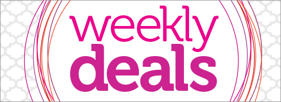 Weekly deals online shopping page