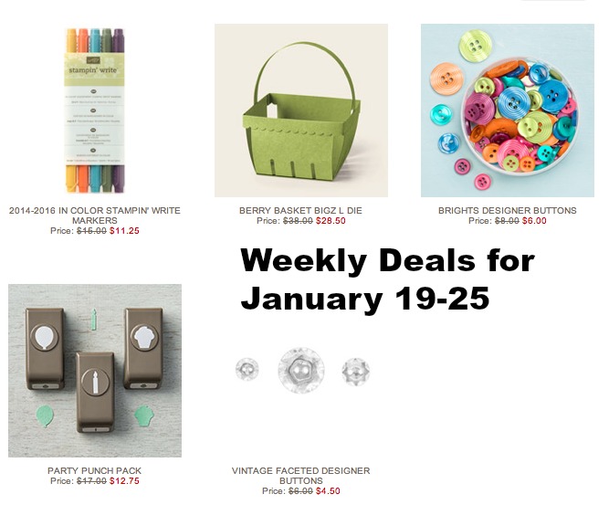 Weekly Deals Jan 19-25