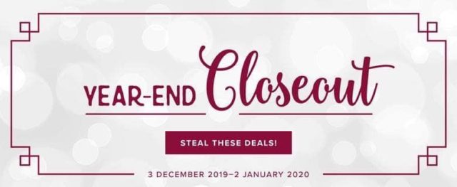 Year End Closeout Sale!